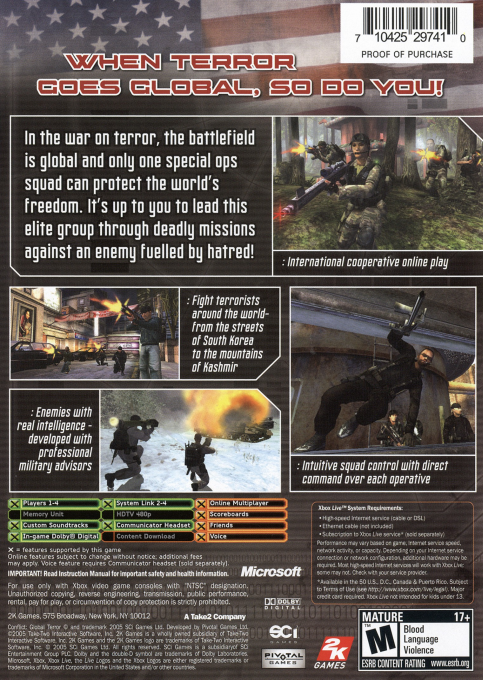 Conflict : Global Terror - Dos