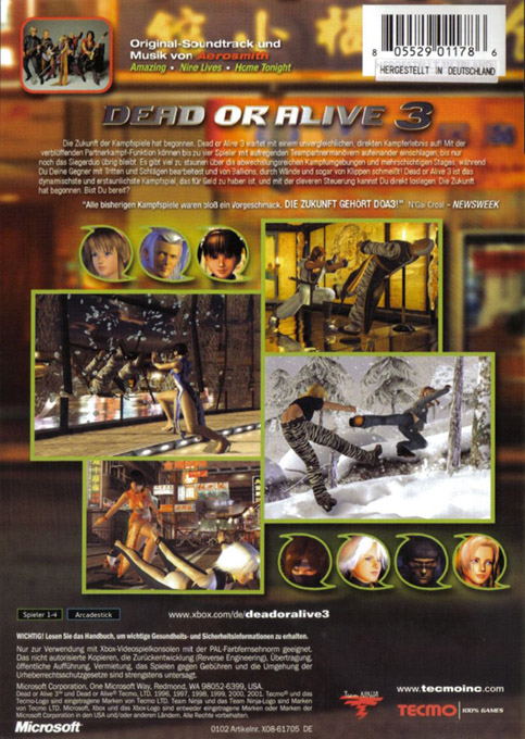 Dead Or Alive 3 - Dos