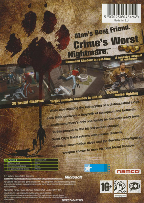 Dead To Rights 2 dos