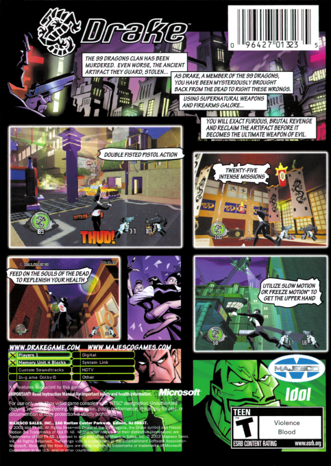 Drake Of The 99 Dragons - Dos