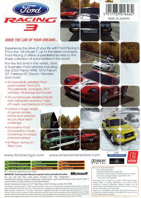 Ford Racing 3 - Dos