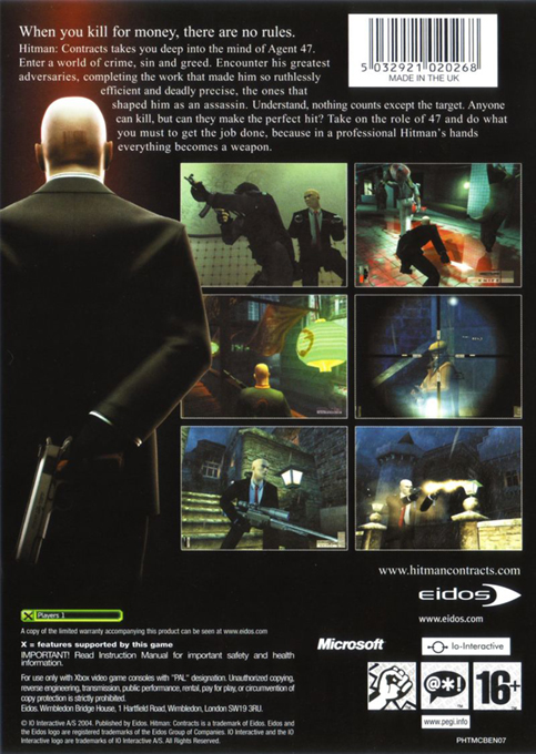 Hitman Contracts - Dos
