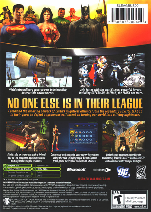 Justice League Heroes dos