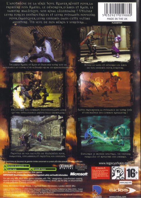 Legacy Of Kain : Defiance dos