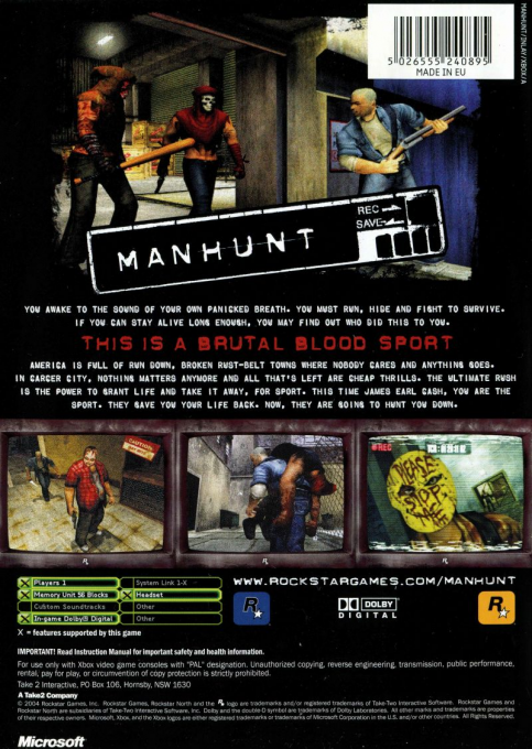 Manhunt dos