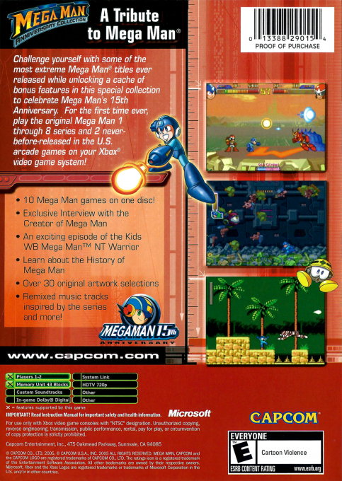 Mega Man Anniversary Collection - Dos