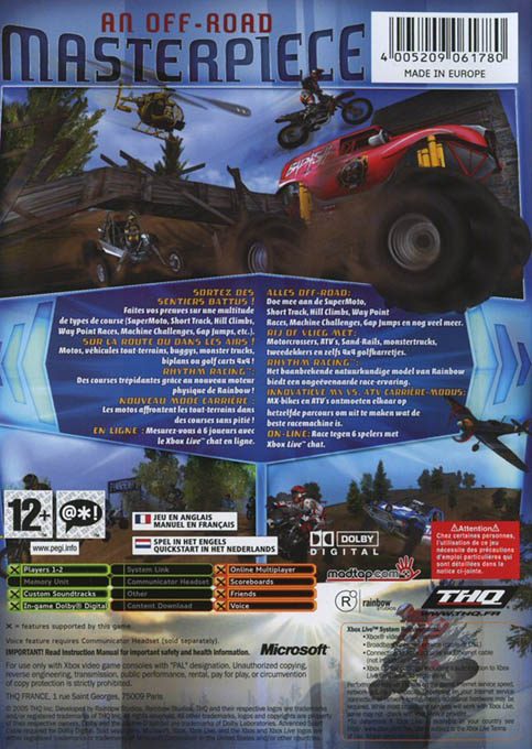 Mx Vs Atv Unleashed dos