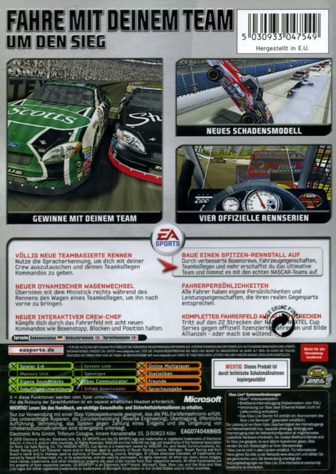 NASCAR 06 : Total Team Control dos