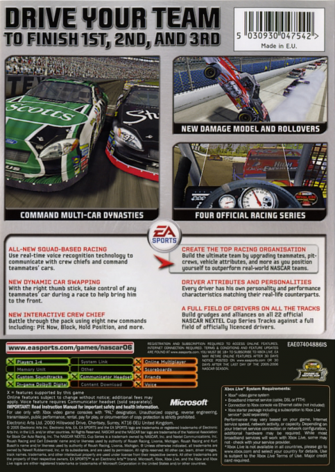 Nascar Heat 2002 - Dos