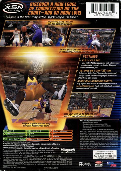 Nba Inside Drive 2004 dos