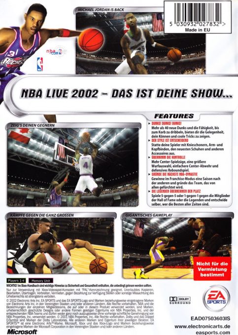 Nba Live 2002 dos