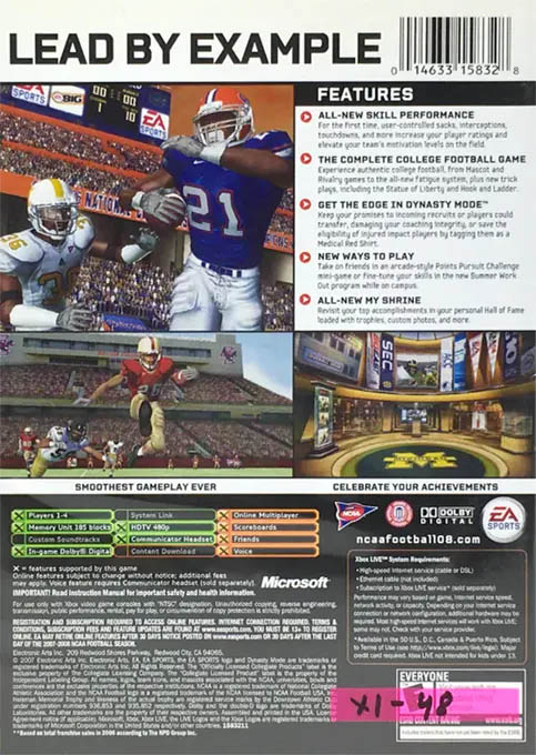 Ncaa Football 06 - Dos