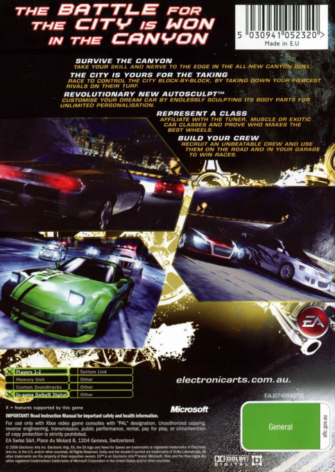 Need for Speed : Carbon - Dos