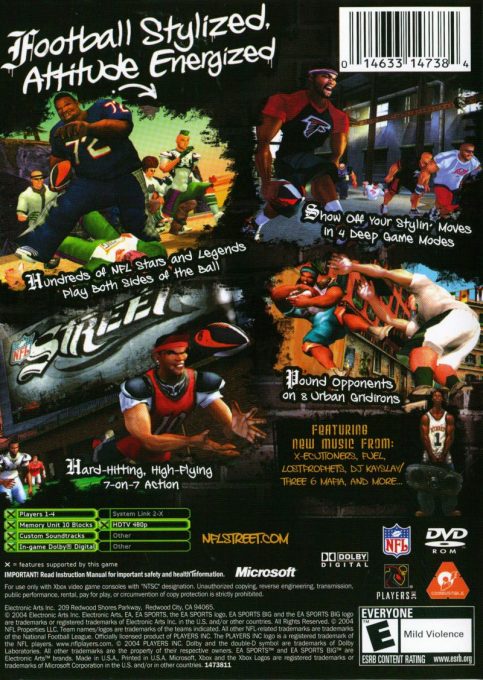 NFL Street dos