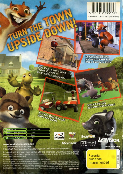 Nos Voisins Les Hommes - Dos