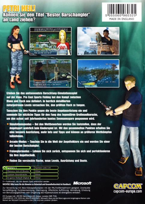 Pro Cast Sports Fishing Game dos