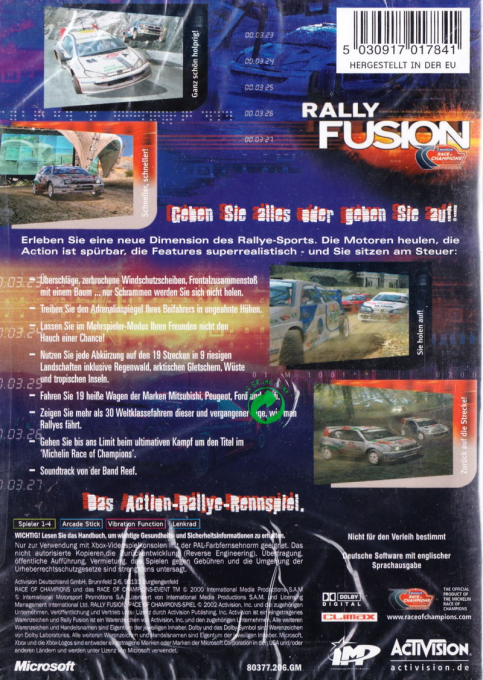 Rally Fusion : Race of Champions dos