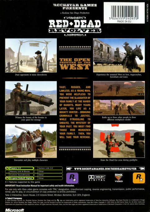 Red Dead Revolver dos