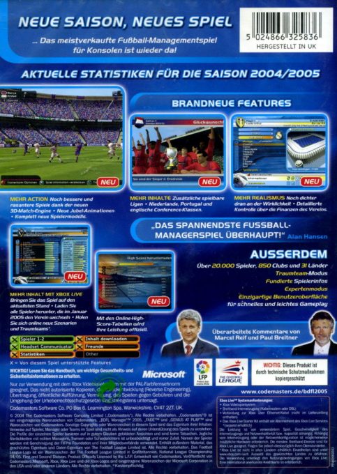 Roger Lemerre : La Sélection Des Champions 2005 dos
