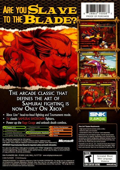 Samurai Shodown V dos