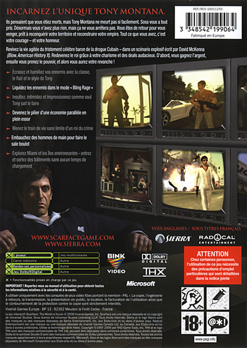 Scarface : The World is Yours dos