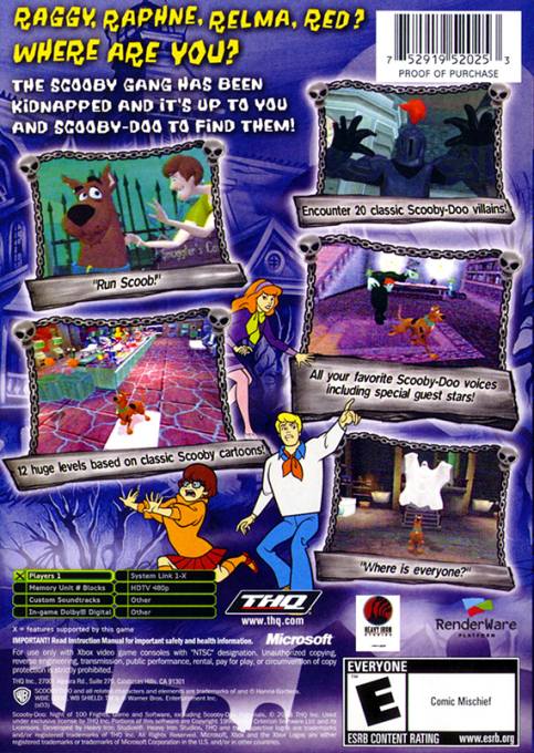 Scooby-Doo! Night of 100 Frights dos
