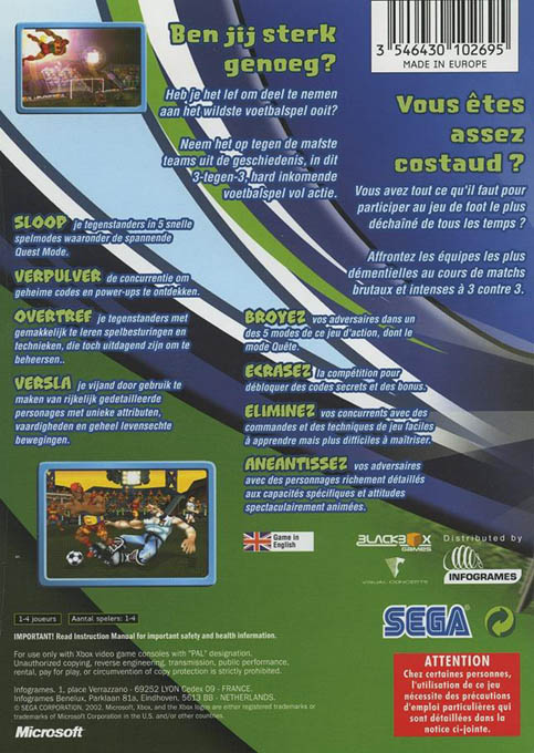 Sega Soccer Slam dos