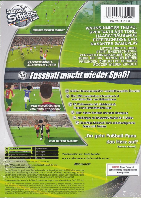 Sensible Soccer 2006 dos