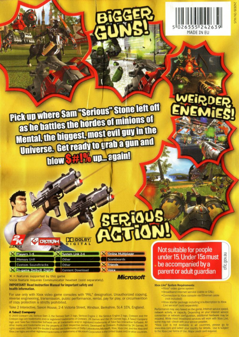 Serious Sam II dos