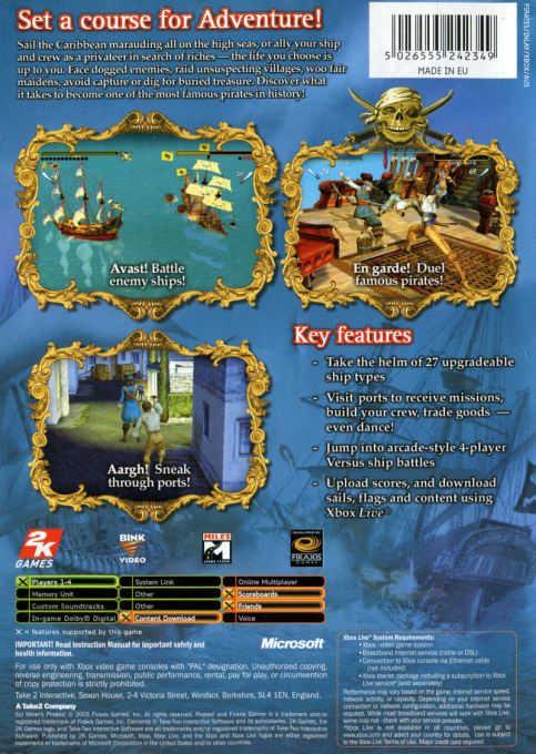 Sid Meier's Pirates! dos