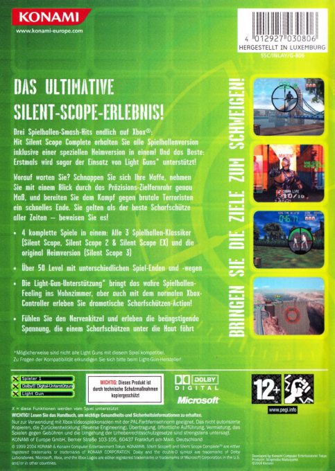 Silent Scope Complete dos