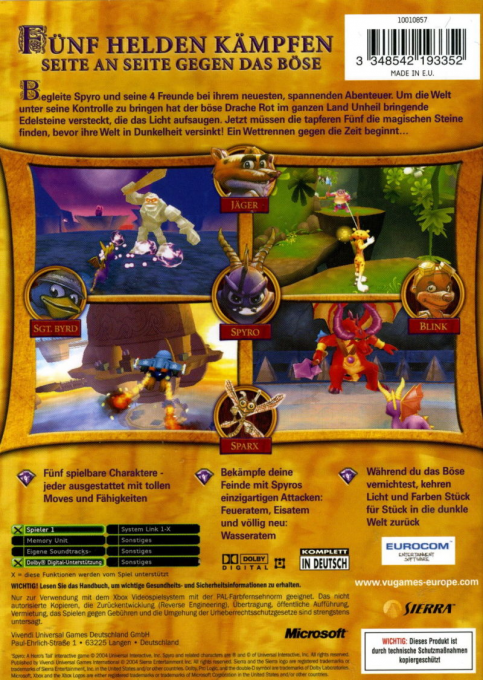 Spyro : A Hero's Tail dos
