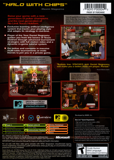 Stacked With Daniel Negreanu dos