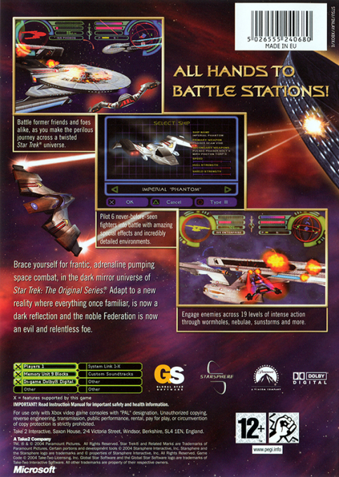 Star Trek : Shattered Universe dos