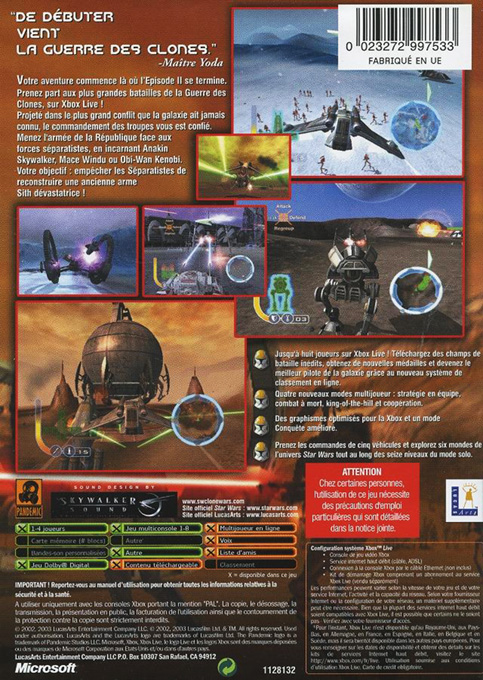 Star Wars : The Clone Wars dos