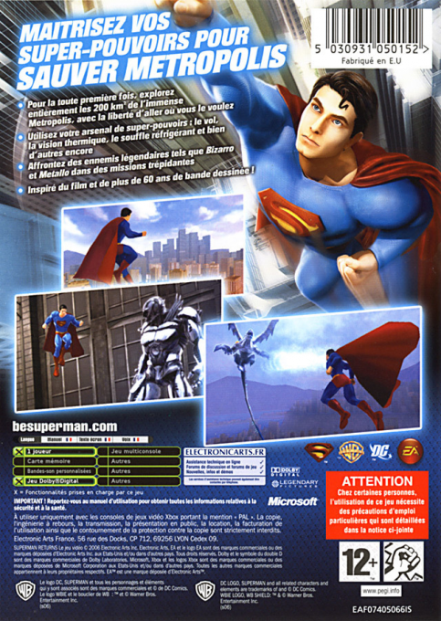 Superman Returns dos