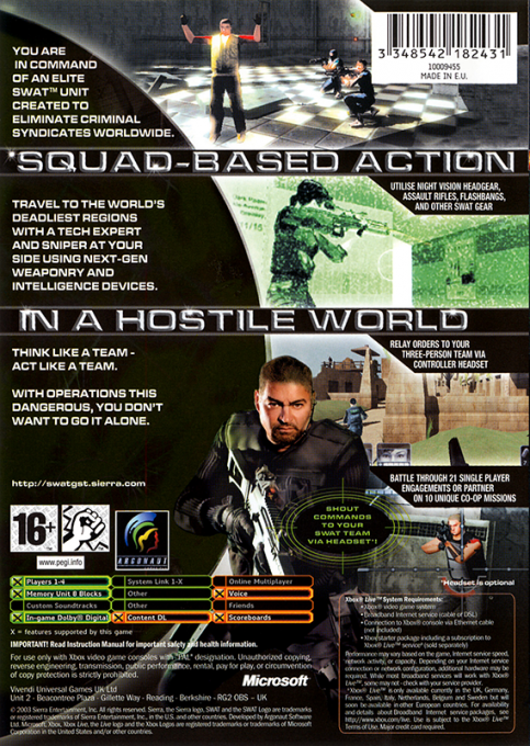 SWAT : Global Strike Team dos