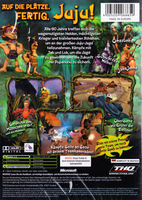 Tak : The Great Juju Challenge - Dos