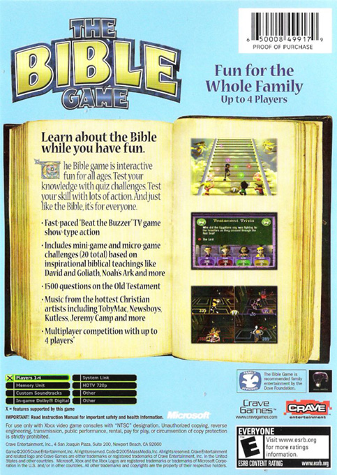 The Bible Game - Dos