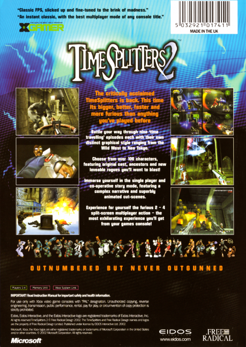 TimeSplitters 2 dos