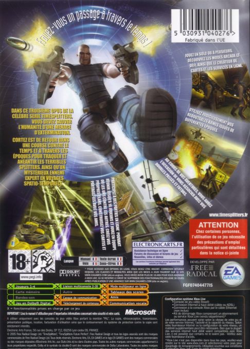 TimeSplitters : Future Perfect dos