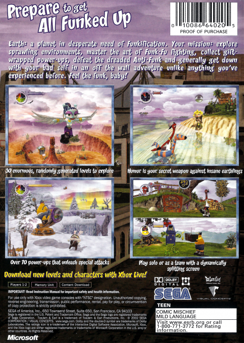 ToeJam & Earl III : Mission to Earth dos