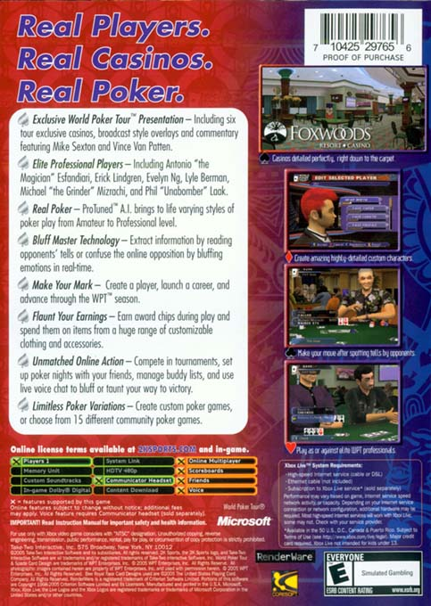 World Poker Tour - Dos
