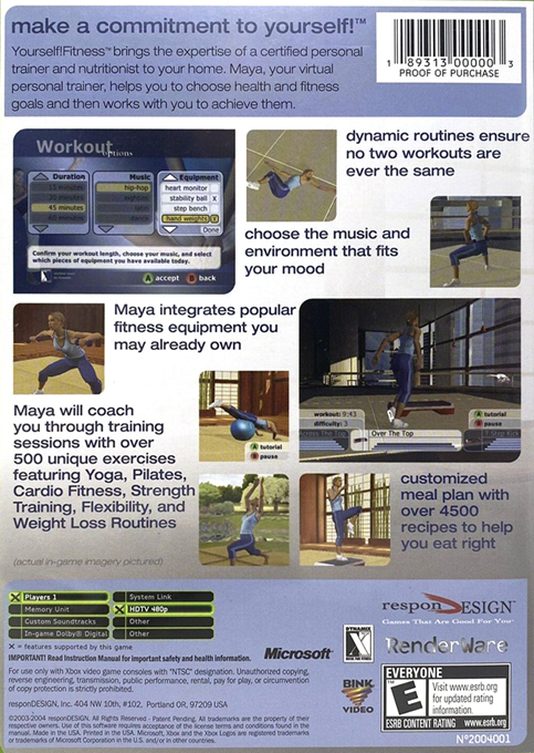 Yourself!Fitness - Dos