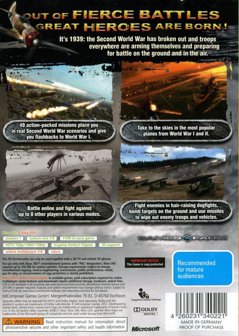 Air Conflicts Secret Wars dos