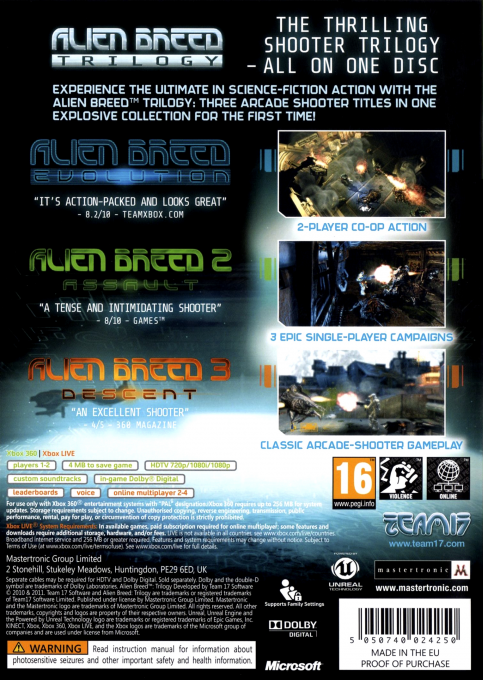 Alien Breed Trilogy - Dos