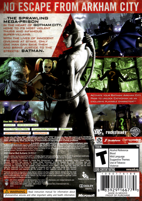 Batman Arkham City dos