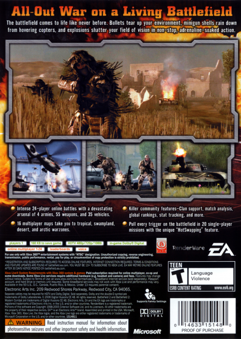 Battlefield 2 : Modern Combat - Dos