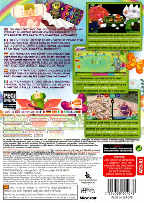 Beautiful Katamari - Dos