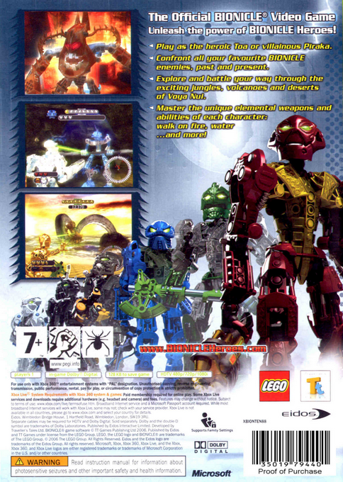 Bionicle Heroes - Dos